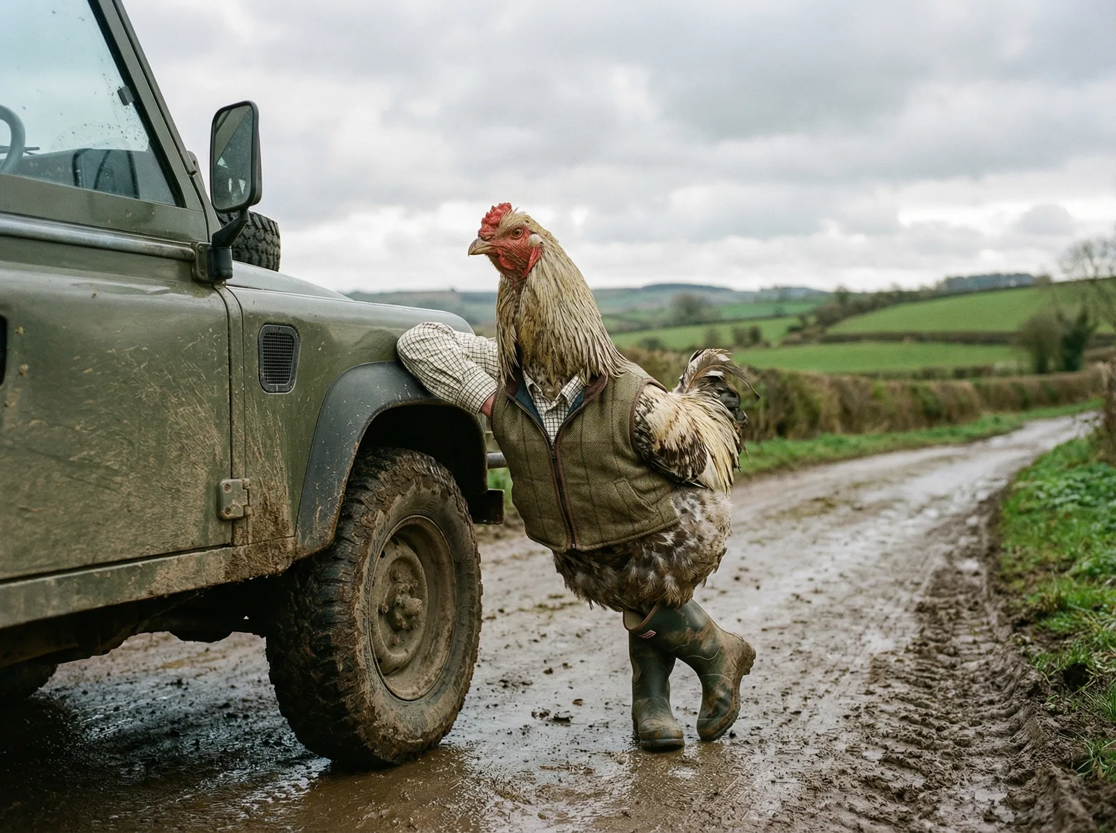 The Defender has not passed an MOT since 2019. It starts every morning without complaint.