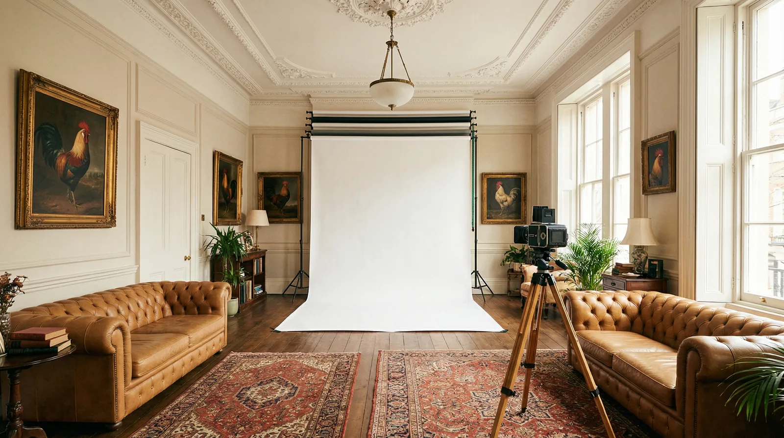 The Cock Photography studio, Mayfair