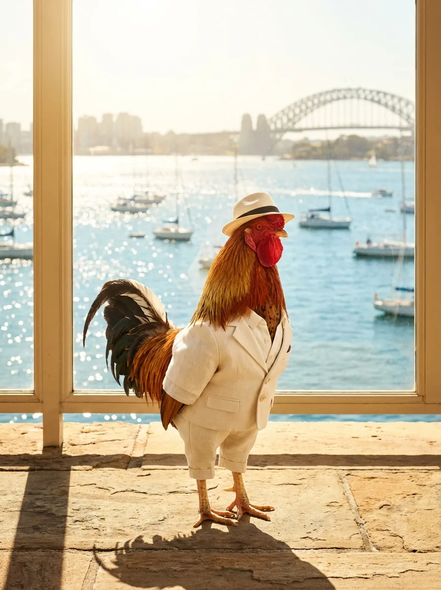 The harbour had heard it all before. It sparkled regardless.