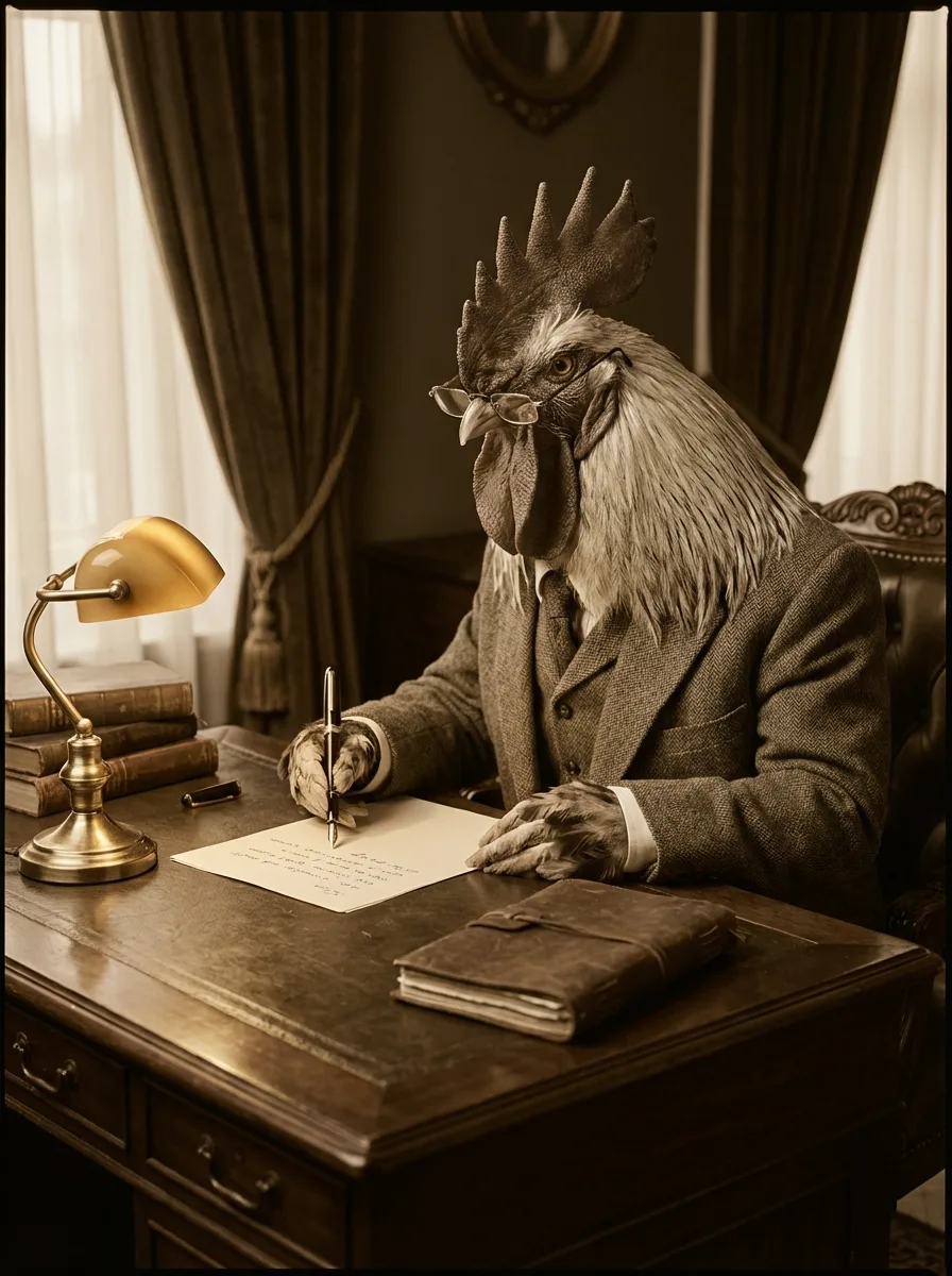 The pen returns to the same word for the eleventh time