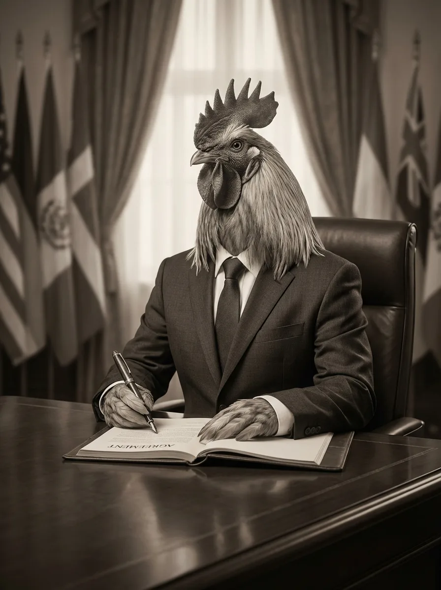 The pen was lifted. The century could continue.